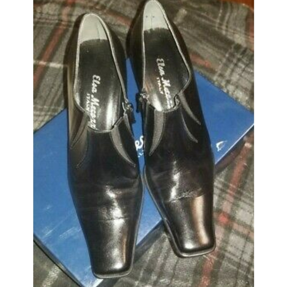 Elsa Mecozzi black booties shoes